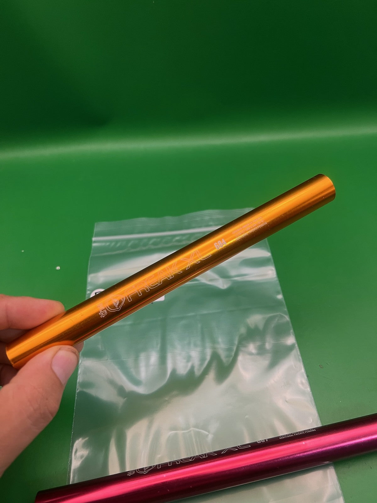Smart Parts Freak XL Aluminum Barrel Inserts .684 .687 Anodized Orange Pink