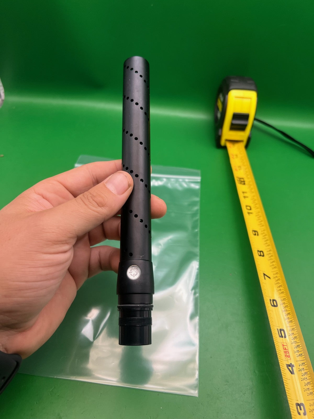 Smart Parts Freak Barrel Tip 15in AA Matte Black Aluminum Ported Spiral