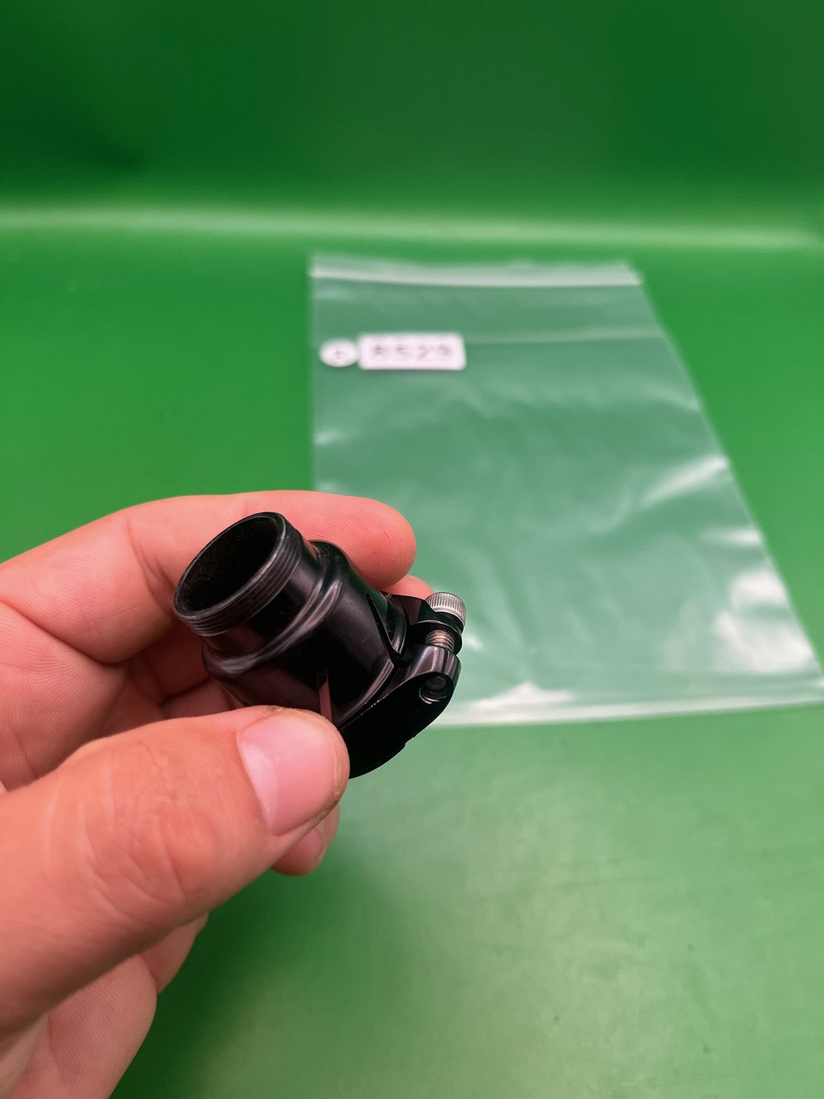 Warrior Ion G Lock Clamping Low Rise Feedneck Black Aluminum