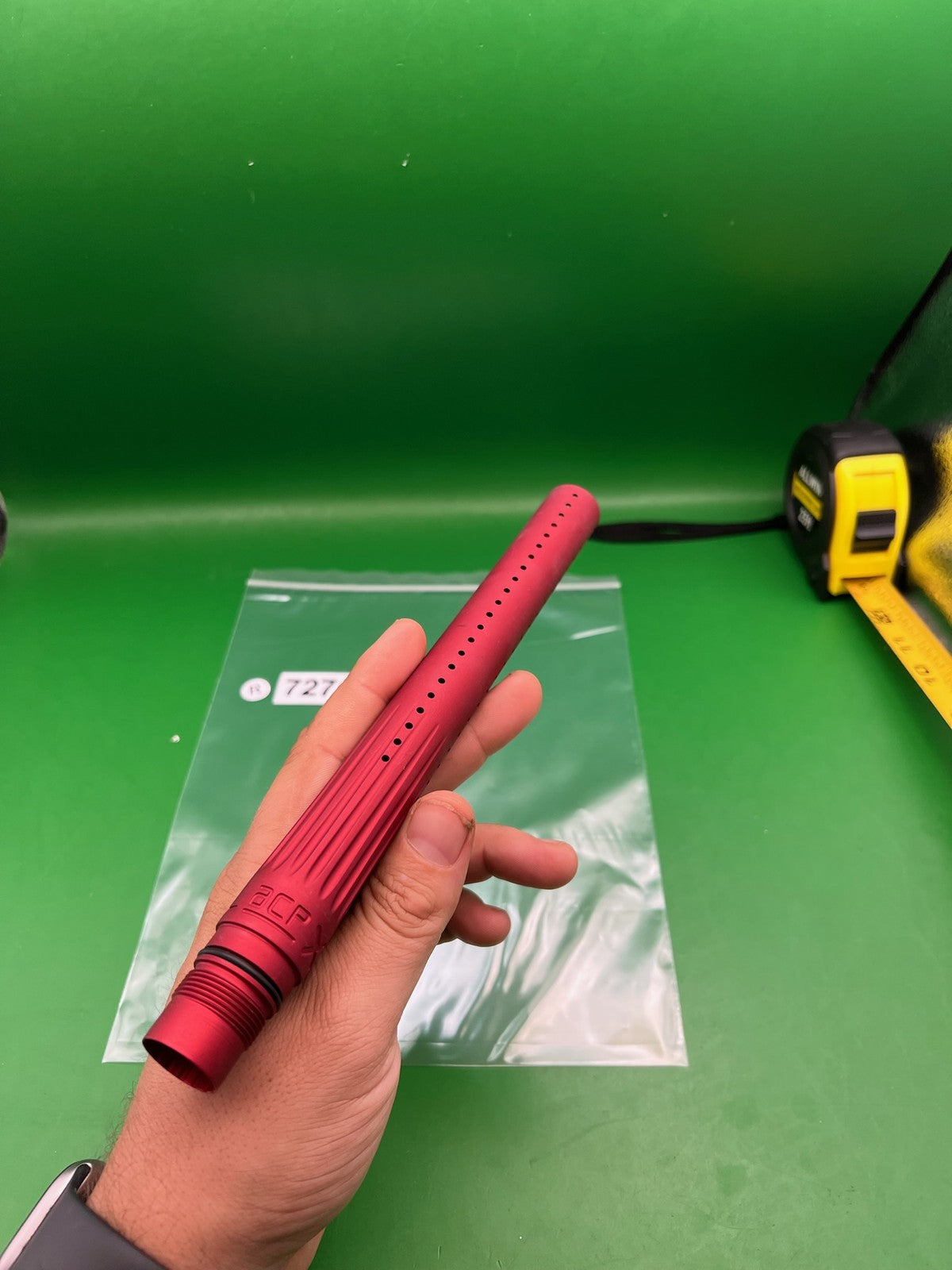 Smart Parts Freak XL ACP Barrel Tip 16" Red Anodized Aluminum AC Thread