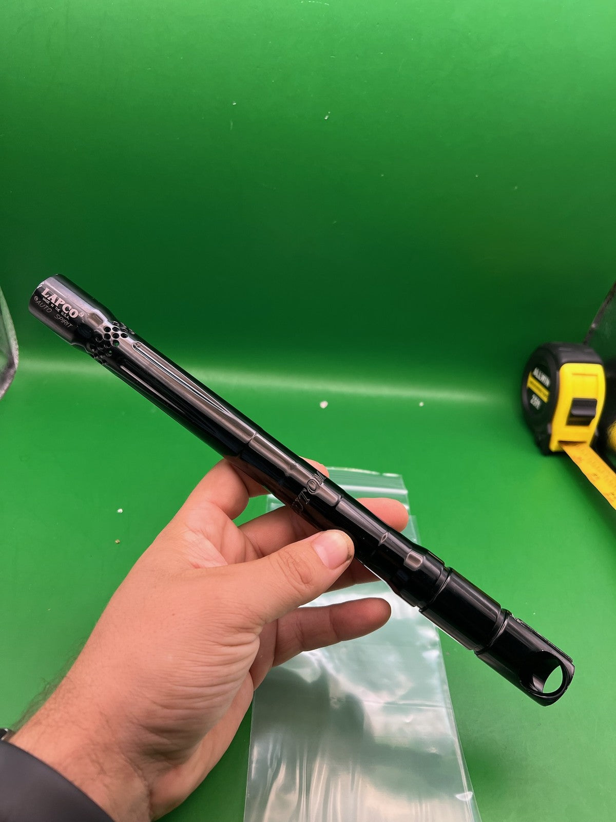 Lapco AutoMag Spirit Paintball Barrel Black .685  12"