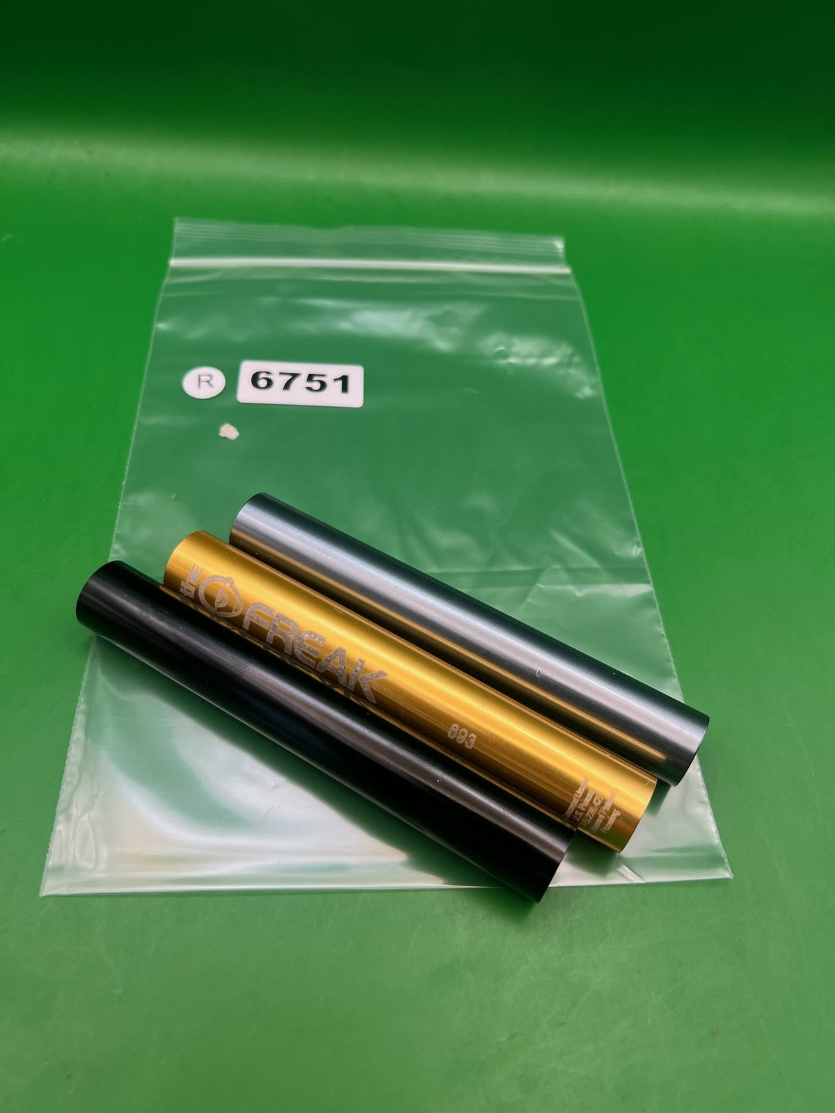 Smart Parts The Freak Barrel Inserts Gold Black Silver .687 .693