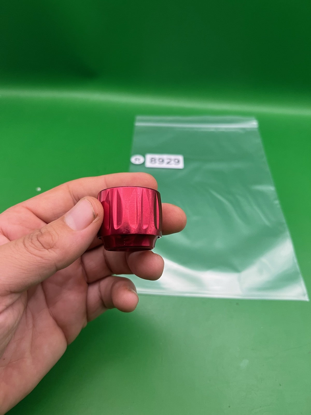 Bob Long Intimidator Feedneck Red Anodized Aluminum Clamping Collar