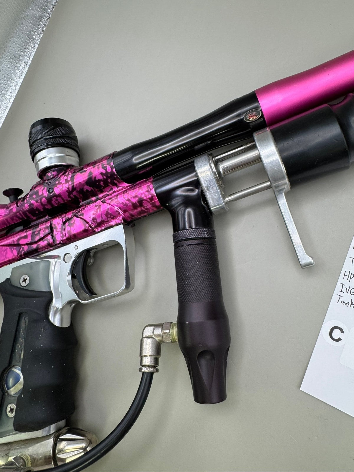WGP Karnivor Mid-Block Pump - Pink - Paintball Marker Fully Working