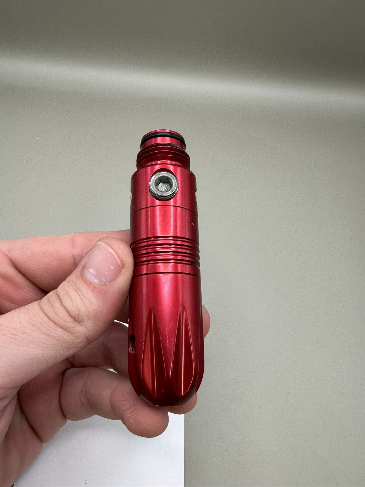 Custom Products CP Inline HPR Paintball Regulator Red