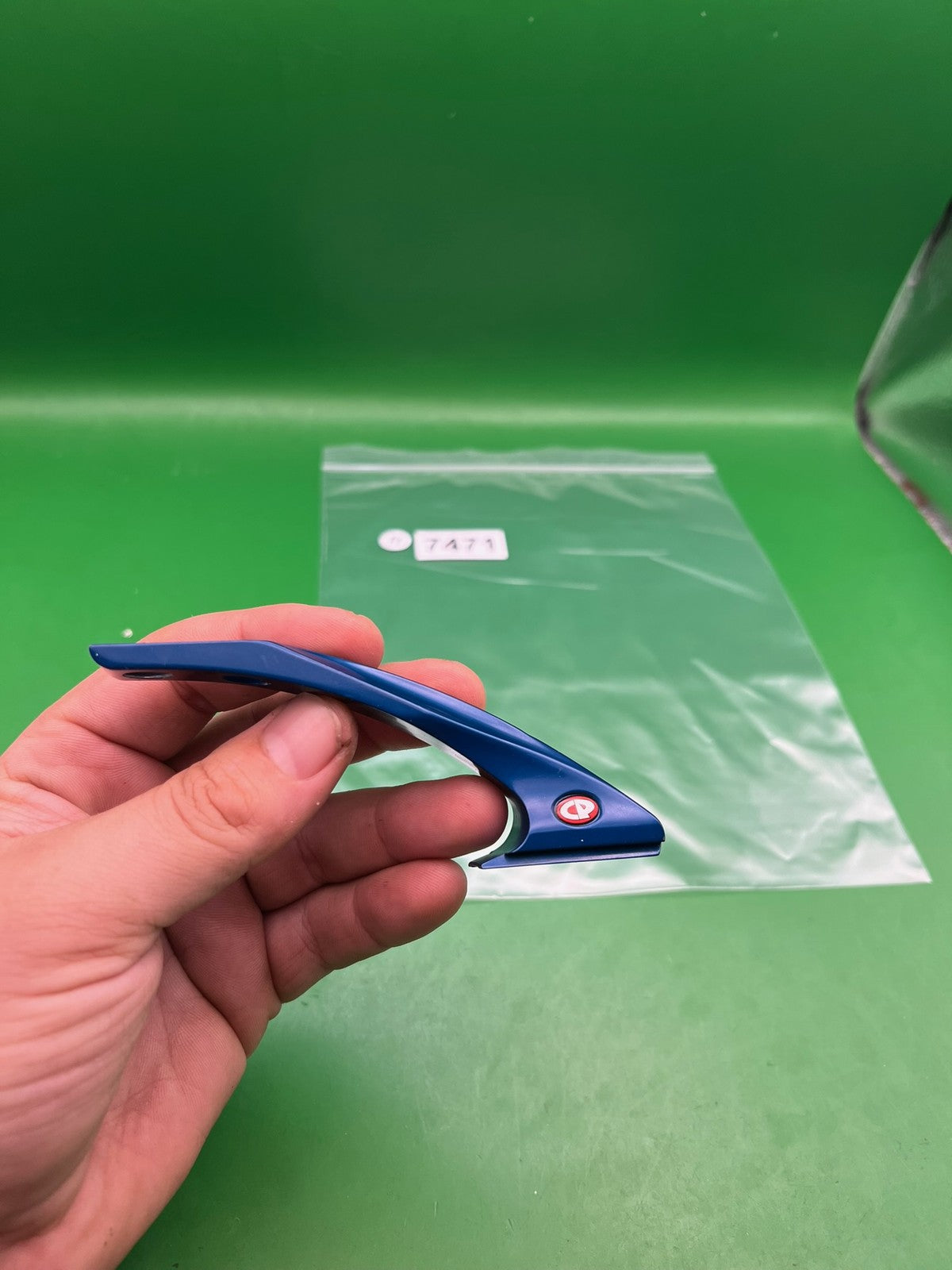 Custom Products CP ASA Rail Drop Forward Blue Anodized Aluminum