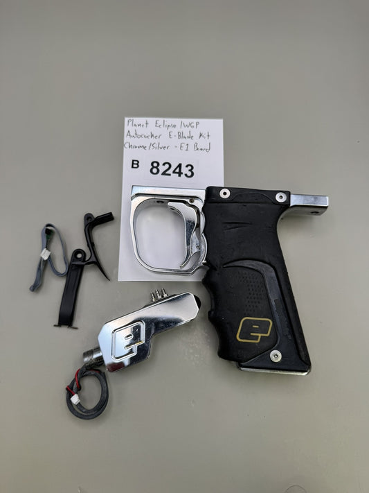 Planet Eclipse /WGP Autococker E-Blade Kit Chrome/Silver - E1 Board