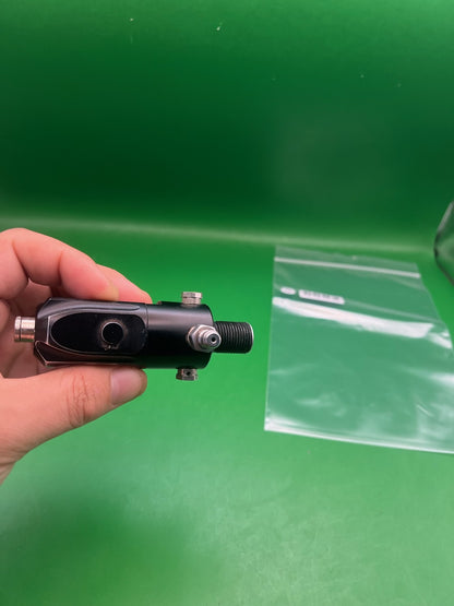 Smart Parts Micro Max Flo 3000 PSI NOS - used paintball regulator - black/silver