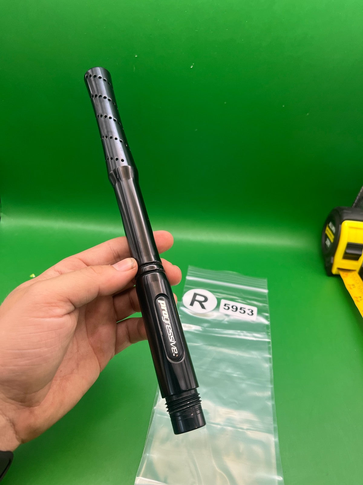 Ion Luxe Smart Parts Progressive Barrel 14" .692 Black - used paintball barrel - black