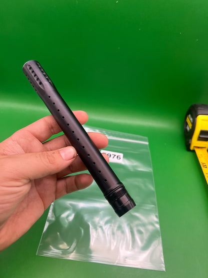 Black Dye UL 14 Inch Tip - used paintball barrel tip - black