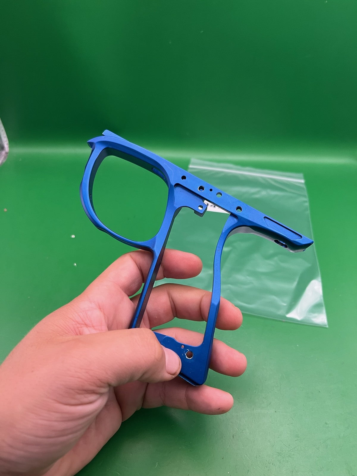 Dye DM6 Trigger Frame Blue Anodized UL Ultralite Matrix Electronic