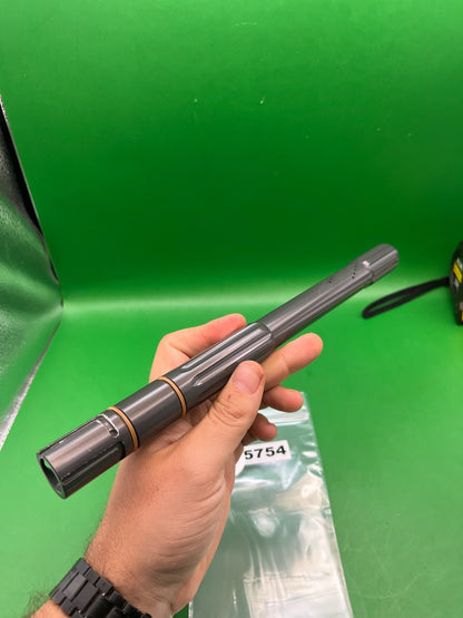 J&J Automag 12" .691 Pewter - used paintball barrel - pewter