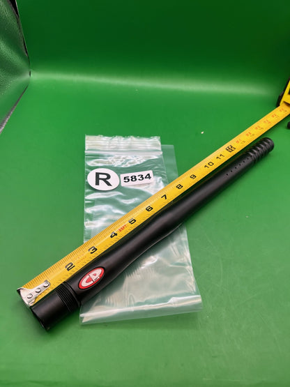 CP Custom Products One Piece Barrel 14" Black - used paintball barrel - black