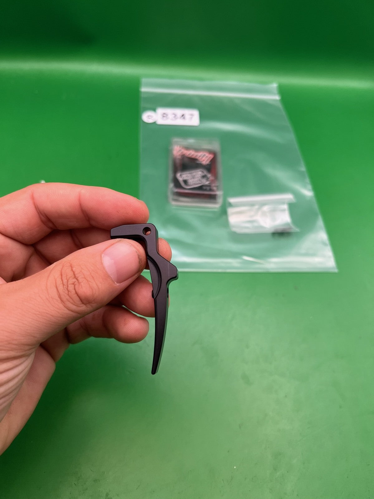 Trinity Paintball Aluminum Blade Trigger Black for Spyder
