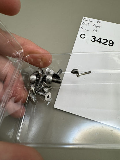 Machine PB 2012 Vapor Screw Kit