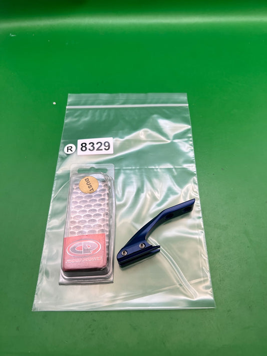 Custom Products CP ASA Rail Drop Forward Dust Blue Paintball Marker Part