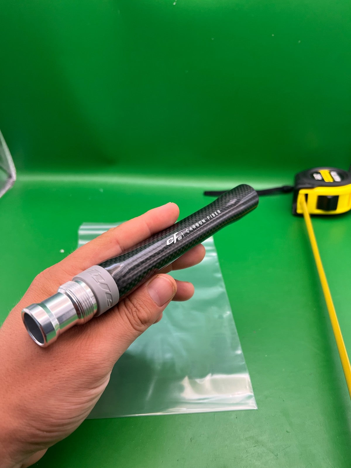 Dye CF-S Carbon Fiber Barrel Back Autococker AC Thread .680 Bore Black