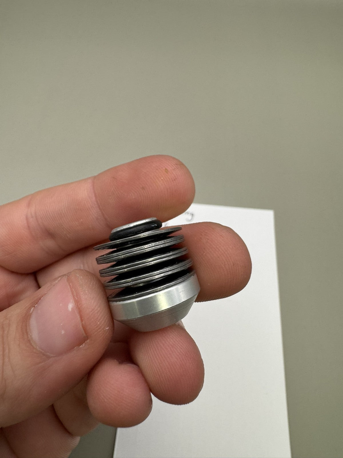Bob Long G6R HPR Shim Stack Silver