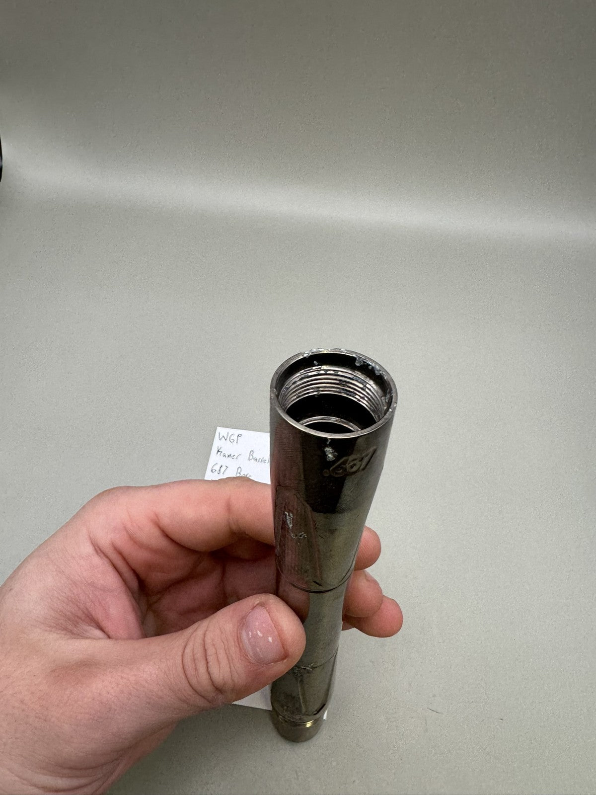 WGP Kraner Barrel Back-Chrome 687 Bore AC Thread