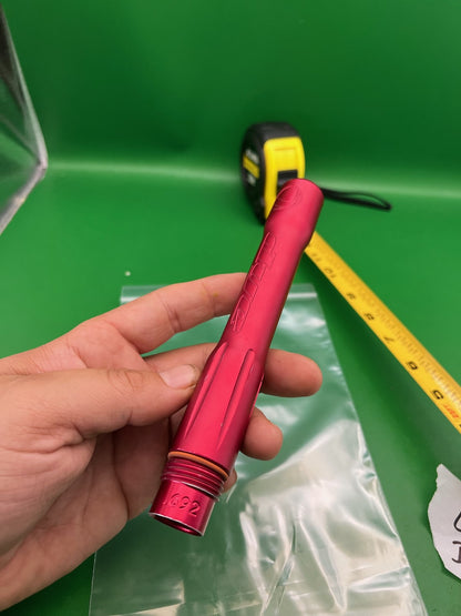 Dye/Proto UL Paintball Barrel Back Red .692 8in Luxe Ion Thread