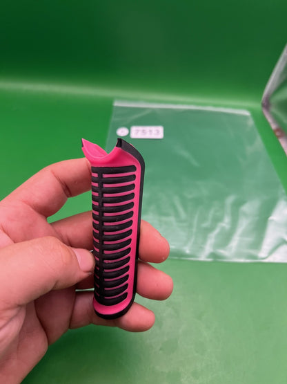 DLX Luxe ICE Front Grip Rubber Cover Pink Black Paintball Marker