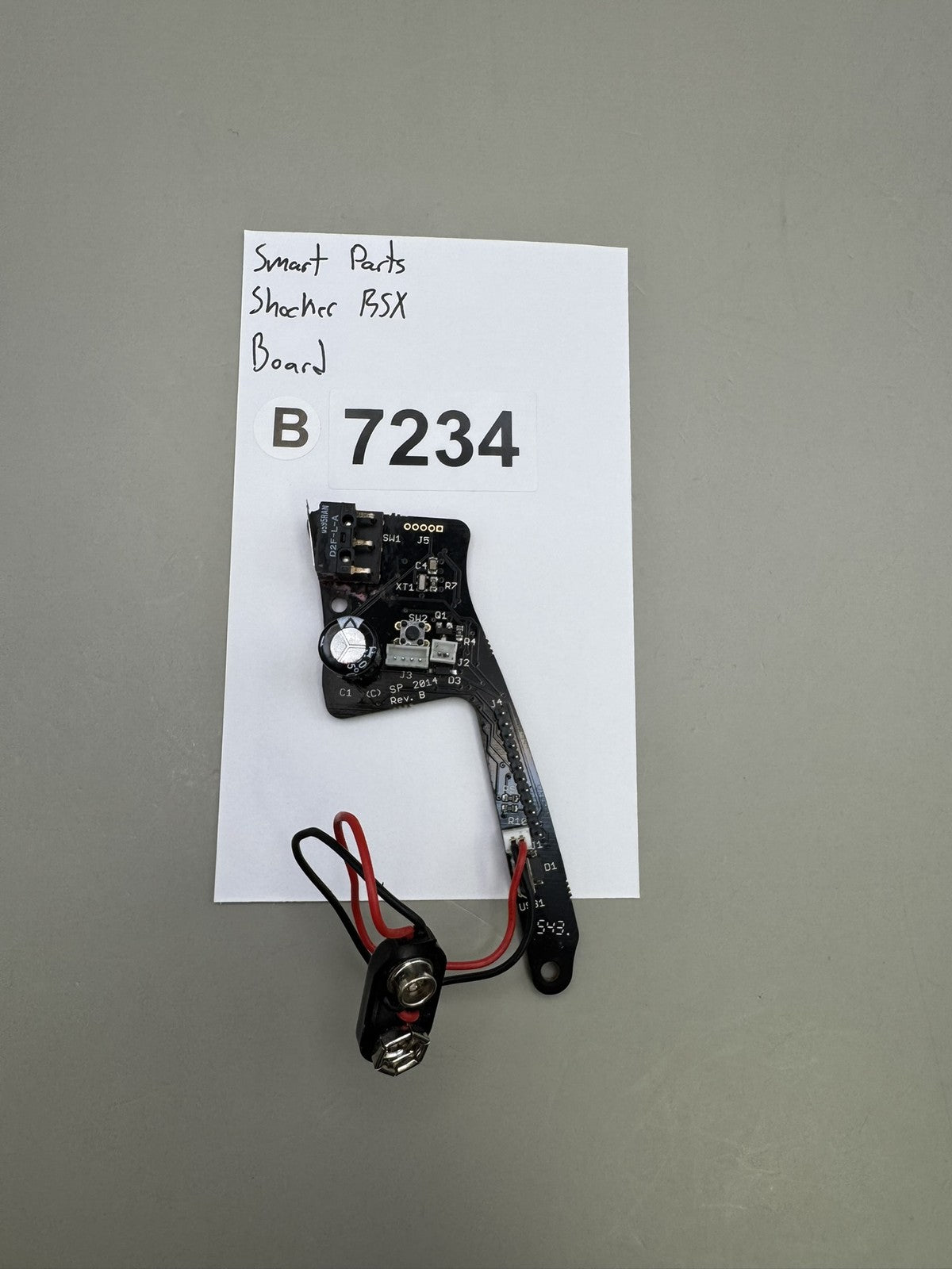Smart Parts Shocker RSX Circuit Board Black