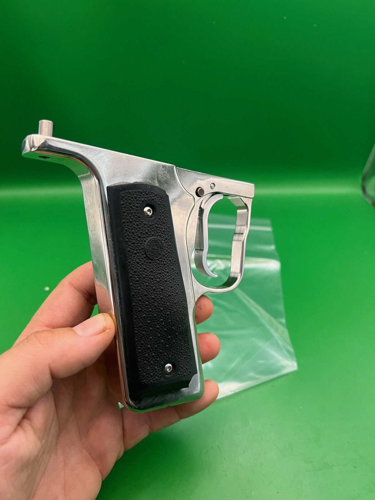 AGD Automag Y Paintball Frame Silver
