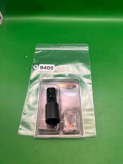System X Degree Bottom Line Adapter Black Aluminum Paintball ASA