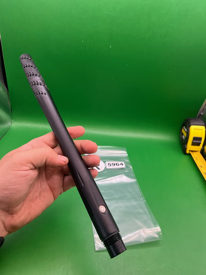 ION Luxe Smart Parts One Piece 14" .692 Black Autococker - used paintball barrel - black