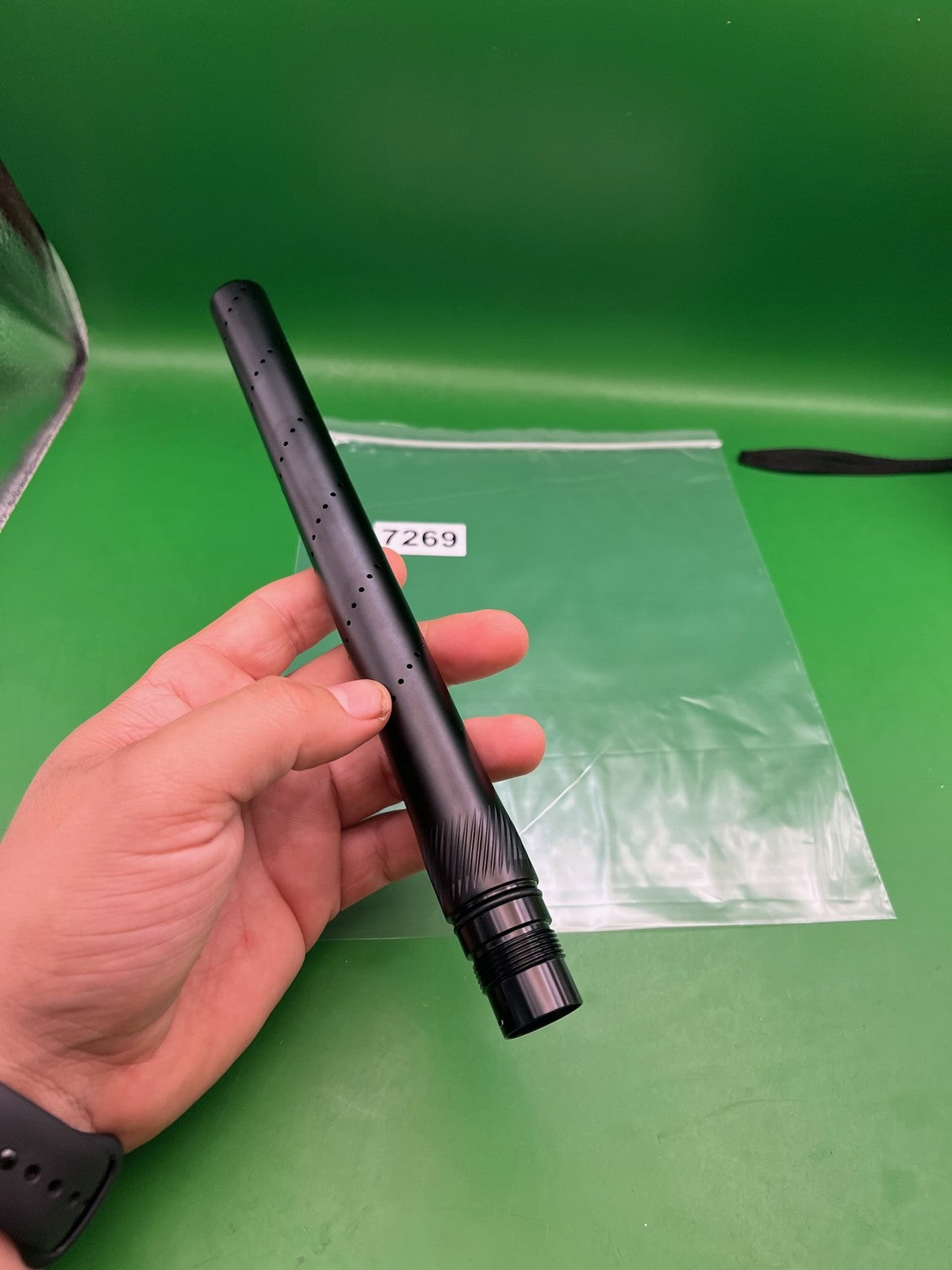 Smart Parts Freak XL 16" Barrel Tip AC Thread Dust Black Aluminum Ported