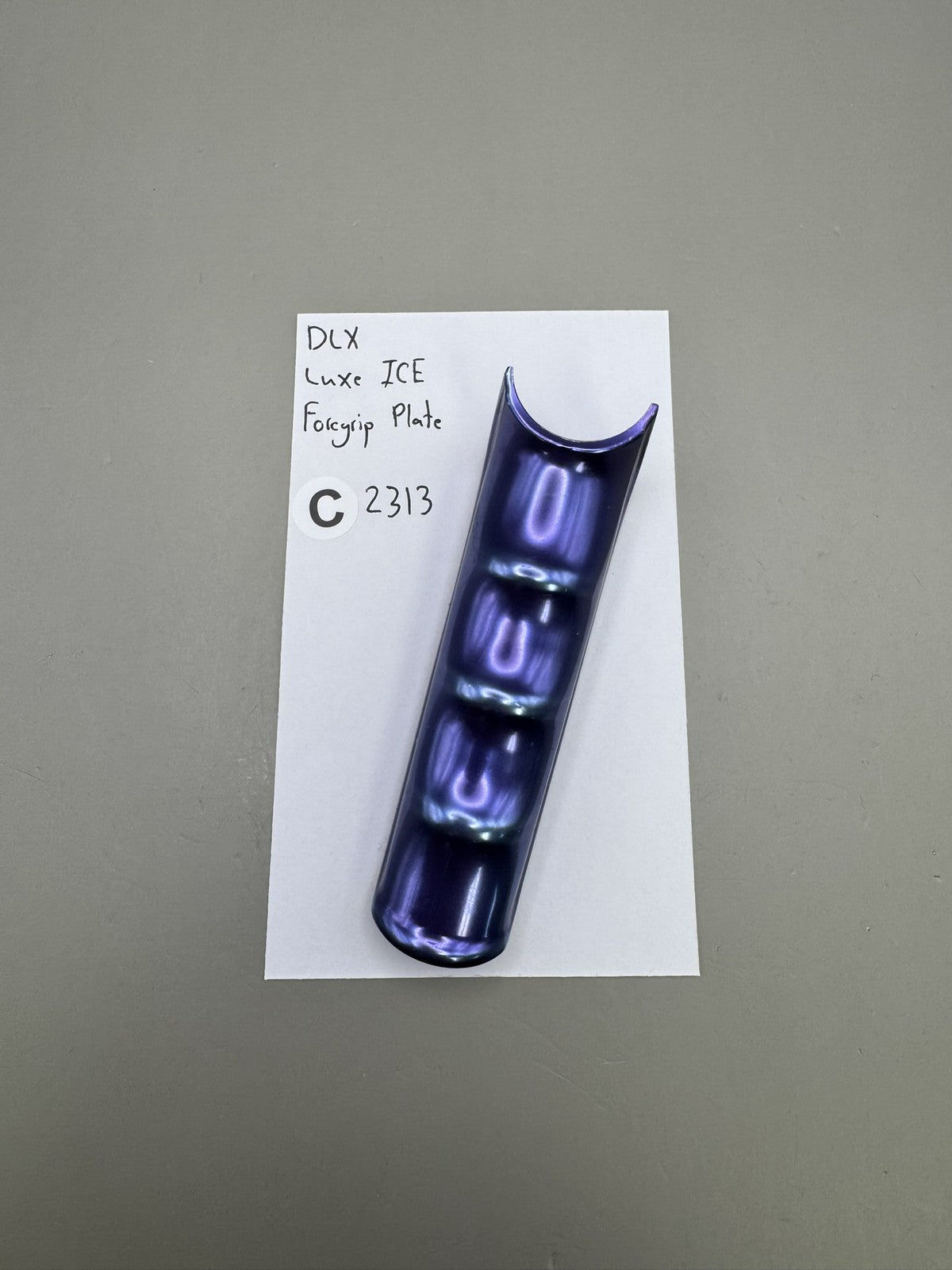 DLX Luxe ICE Foregrip Plate