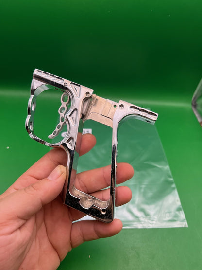 WDP Angel Chain Trigger Frame Silver Chrome Polished Aluminum