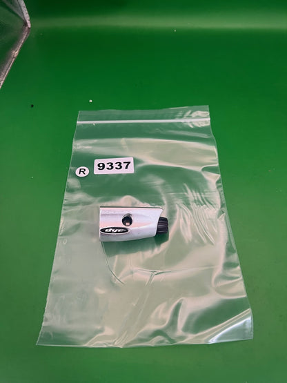 Dye ASA Body White On/Off Air Source Adapter Silver Aluminum