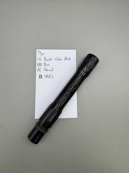 Dye UL Back - Gloss Black 688 Bore AC Thread