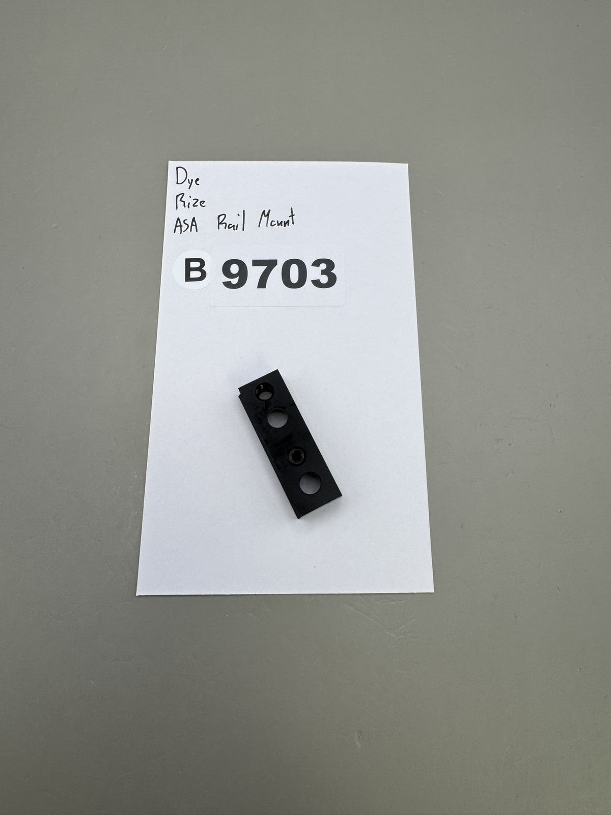 Dye Rize ASA Rail Mount