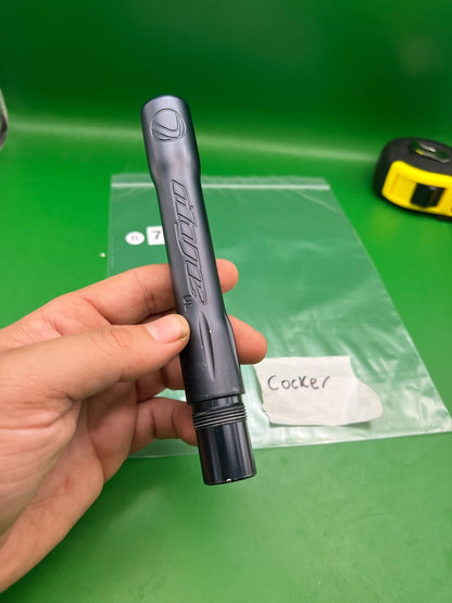 Dye UL Barrel Back .688 Bore Autococker Thread Dust Black 8"