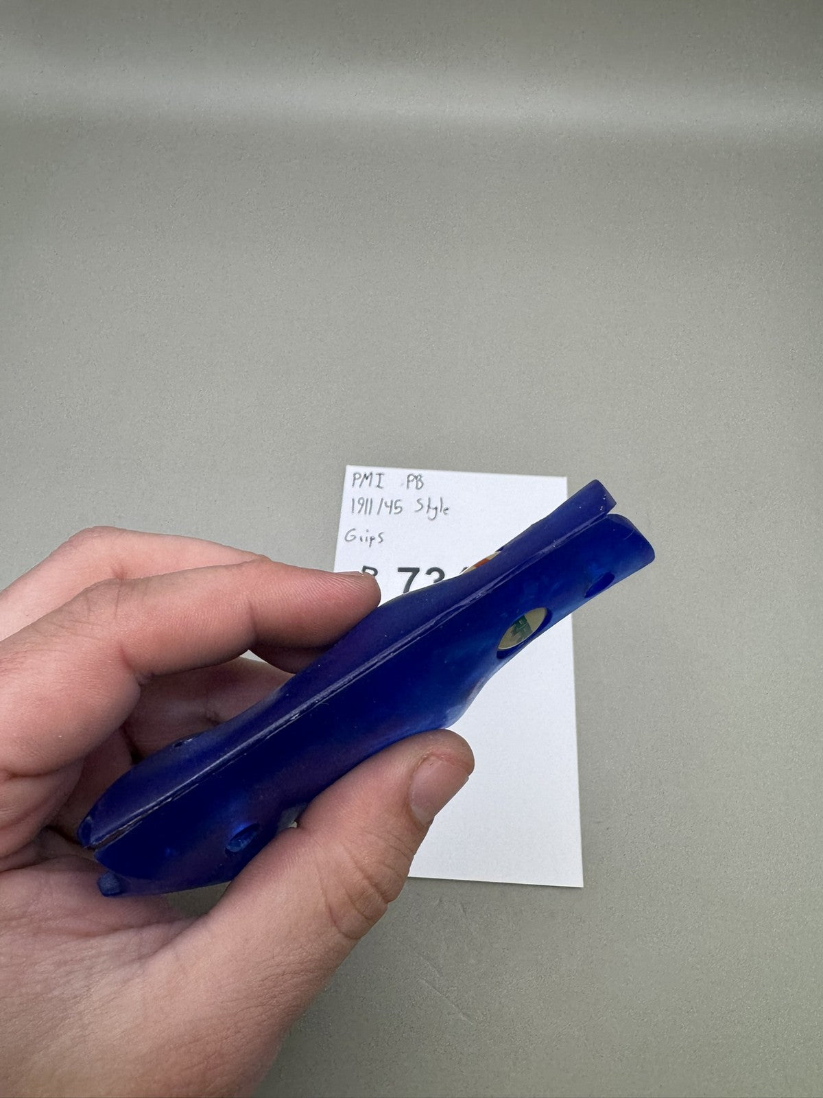 PMI 1911/45 Style Paintball Grip Panels Blue