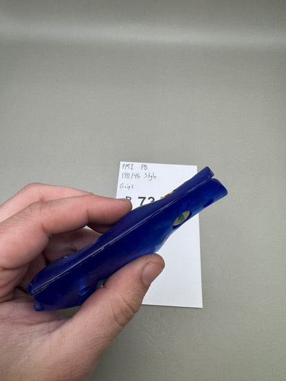 PMI 1911/45 Style Paintball Grip Panels Blue