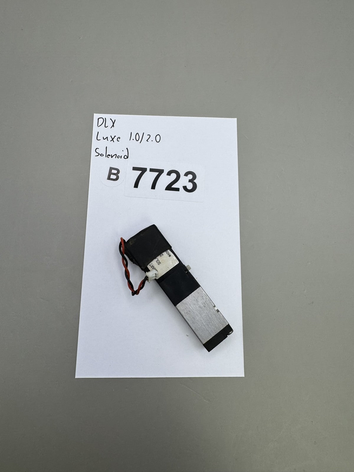 DLX Luxe 1.0 2.0 Solenoid