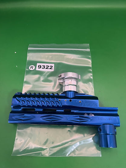 WGP Autococker Cold Fusion Milled Body Blue Ano Custom Engraved