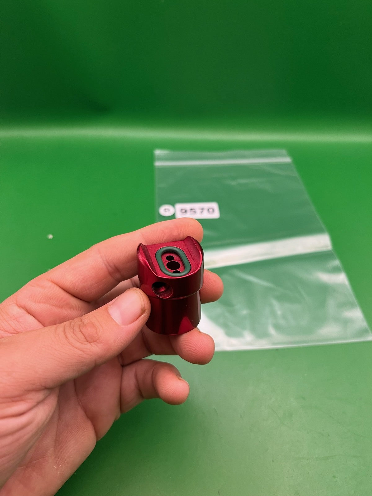 WGP Autococker Angled VASA Vertical ASA Red Aluminum