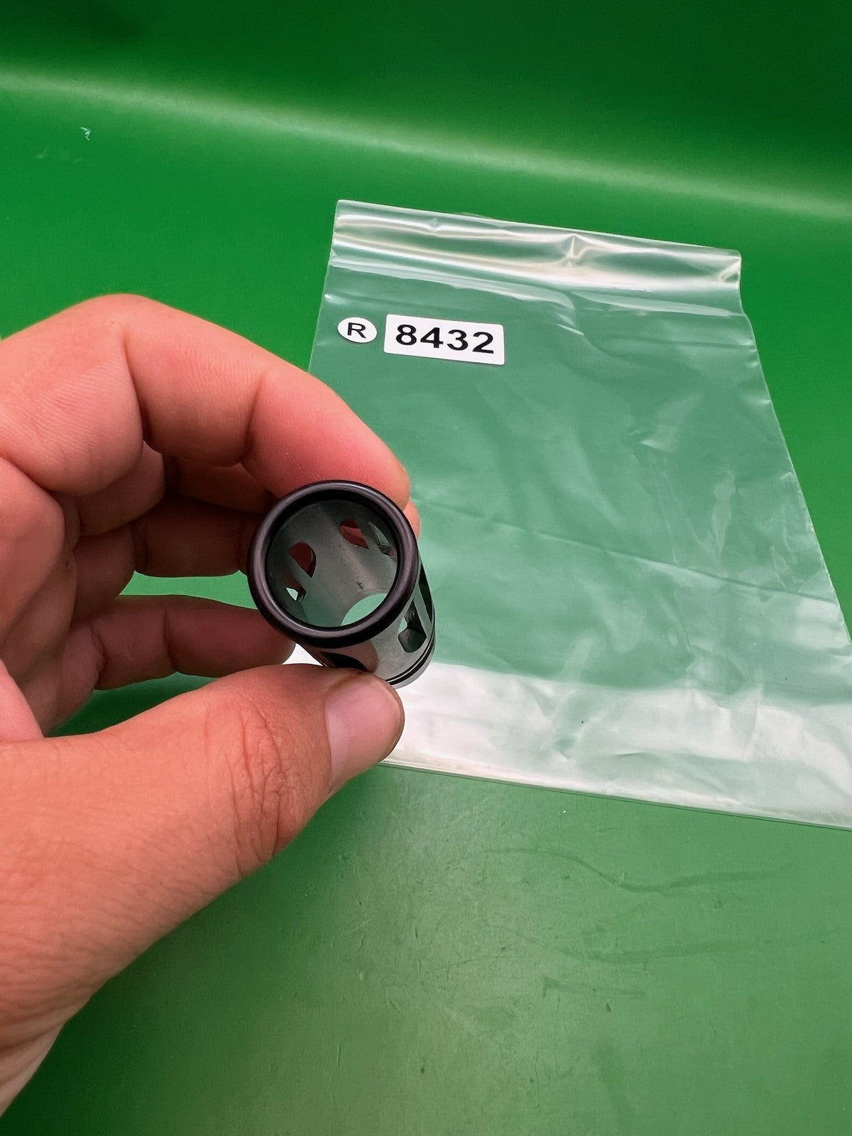 Smart Parts Freak Barrel Tip 6 Inch Black Aluminum Teardrop
