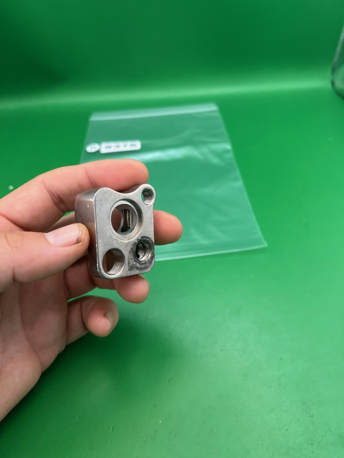 WGP Autococker 2K+ Front Block Raw Stainless Steel High-Flow