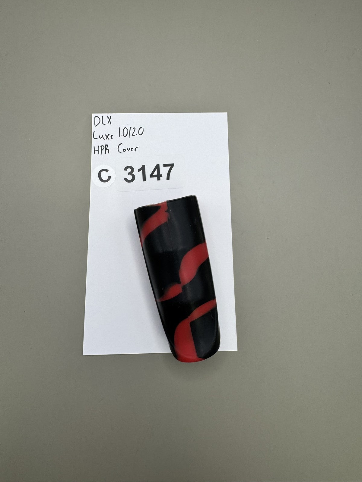 DLX Luxe 1.0/2.0 HPR Cover Black Red Exalt