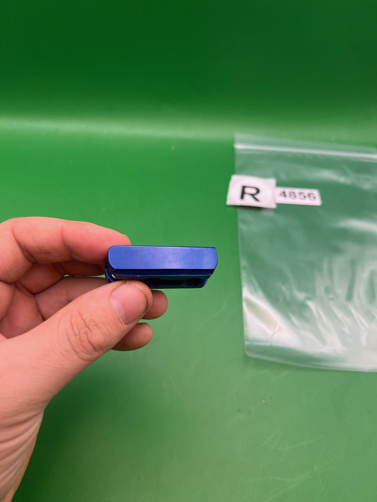 CP Custom Products ASA Rail Drop Forward Blue Anodized Aluminum Paintball