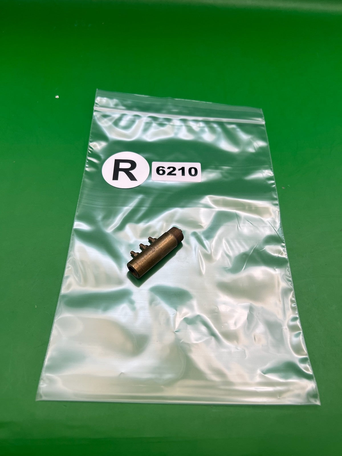 Brass Autococker 3-way - used paintball 3-way valve - brass