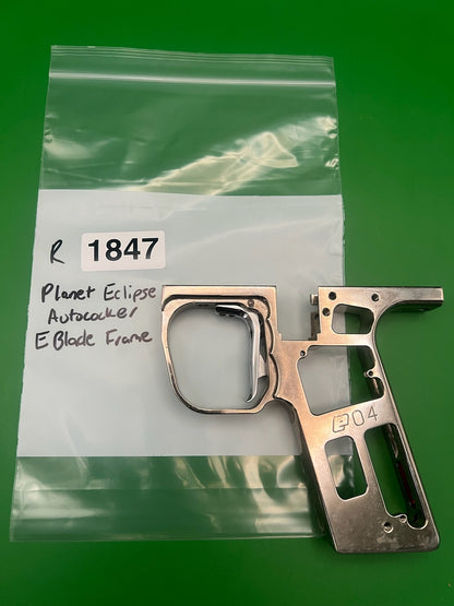 Planet Eclipse Autococker E-Blade Trigger Frame Chrome Silver Raw