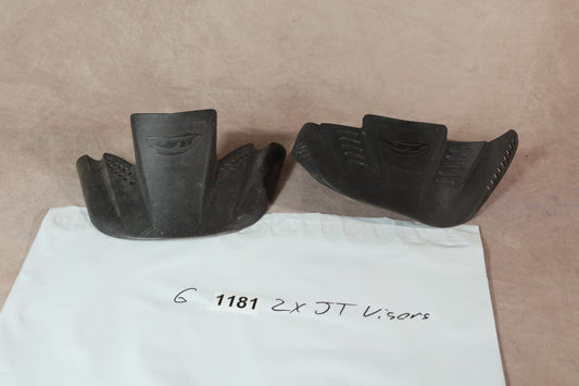 JT Paintball Mask Visor Lot of 2 Black