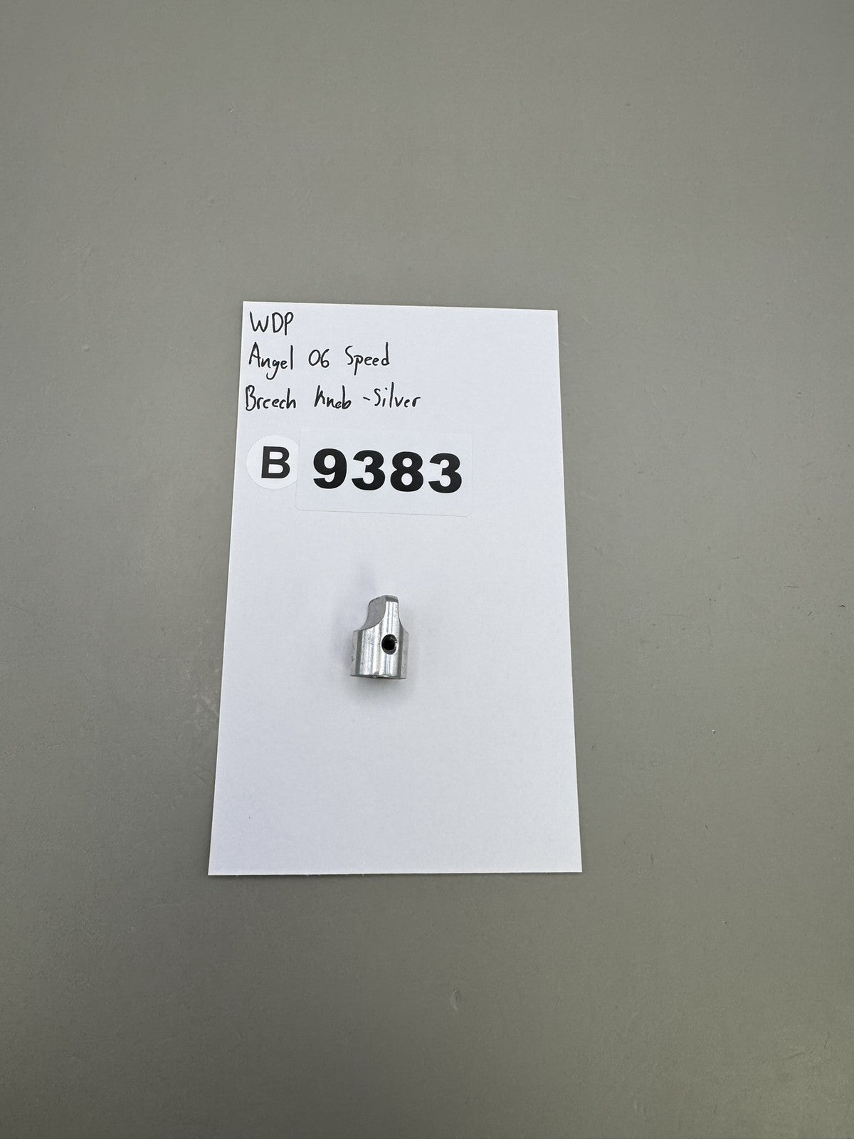 WDP Angel 06 Speed Breech Knob - Silver