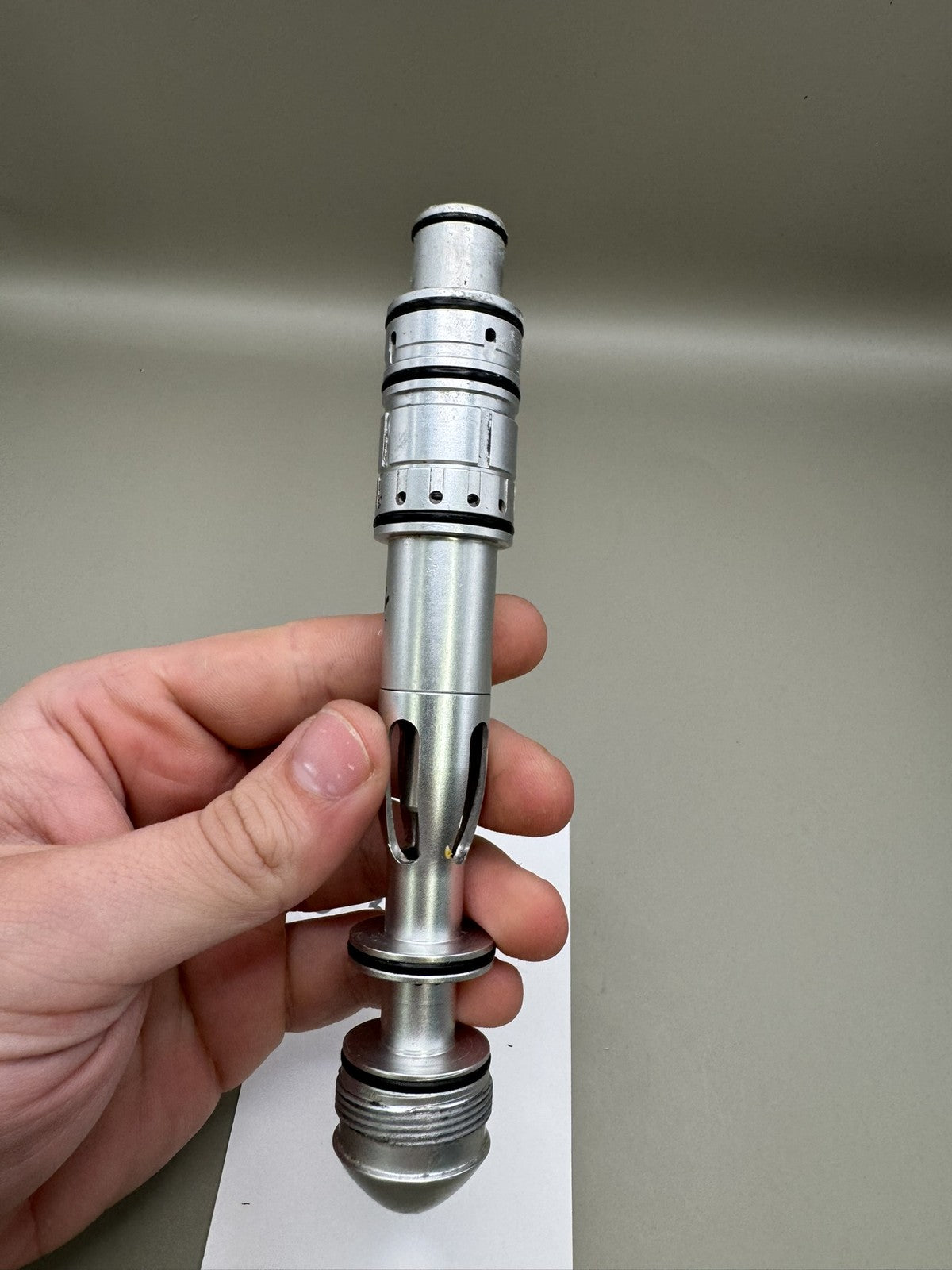 Dye DM4 Bolt/Engine Silver Aluminum Paintball Marker Part